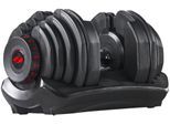 Dumbbell BOWFLEX "SelectTech 1090i", schwarz (mattschwarz), Hanteln, 42 kg, Kunststoff, Stahl