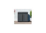 Westmann Mülltonnenbox Moderna 2 2x 240 L Anthrazit 83x139x135cm