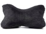 Nackenkissen GÖZZE "Uni Flausch Lesekissen LaPit", anthrazit, B:40cm H:19cm L:25cm, Polyester, Funktionskissen