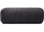Nackenrolle GÖZZE "Uni Flausch Kissenrolle LaPit", schwarz (anthrazit), B:60cm H:19cm L:20cm, Polyester, Funktionskissen, Nackenrolle
