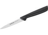 Schälmesser TEFAL "Colorfood", schwarz, edelstahl, Klingenlänge 8cm, Edelstahl, Kunststoff, Kochmesser, 8 cm, Klinge aus deutschem Edelstahl, ergonomischer Griff