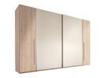 Mid.you Schwebetürenschrank, Weiß, Buche, 10 Fächer, 315x225x61 cm, Blauer Engel, BQ - Bündnis für Qualität, Handmade in Germany, Schlafzimmer, Kleiderschränke, Schwebetürenschränke