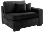 Sofaelement HOME AFFAIRE "Skara", grau (anthrazit), B:110cm H:86cm T:100cm, Polsterelemente, Modul zum eigenen Zusammenstellen, in vielen Bezugsqualitäten