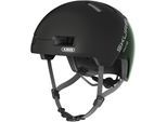 Fahrradhelm ABUS "SKURB ACE" Gr. M, grün (moss grün), Helme, M Kopfumfang: 55cm - 59cm