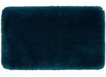 Badematte GÖZZE "»DELUXE«", blau (lagune), rechteckig (50cm x 70cm ), 1 Stk., Polyester, Badematten, Badematte, mit extra hohem Flor