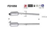AS Ruß-/Partikelfilter, Abgasanlage Abganlage fd1058 für Mercedes