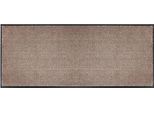 Läufer "Miami Uni" Gr. 17, grau (taupe), B:67cm H:7mm L:150cm, Kunstfaser, SCHÖNER WOHNEN-KOLLEKTION, Teppiche, Läufer, Schmutzfangläufer, Schmutzfangteppich, Schmutzmatte, waschbar