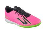 Fußballschuh SKECHERS "CLUB IC, Go Soccer Mens, Skechers Skx_2 Club Ic", Damen, Gr. 45, pkbk pink, Lederimitat, Schuhe Fußballschuh, Hallenfußballschuh mit leichter Skechers Move Foam™-Dämpfung