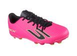 Fußballschuh SKECHERS "JR CRIB FG, Skechers Skx_2 Jr Td Mg", Mädchen, Gr. 29, pkbk pink, Lederimitat, Schuhe Fußballschuh, Academy Fußballschuh mit reaktionsschneller Passform