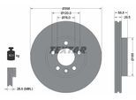 TEXTAR Bremsscheibe 92279505 308mm 30mm für SEAT Skoda VW