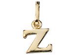 Buchstabenanhänger JOBO "Anhänger Buchstabe", gold (gelbgold 333), Schmuckanhänger, Damen, Z, Gelbgold 333, 333 Gold