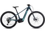 E-Bike GHOST "E-Teru B Pro" Gr. 38, grün (dunkelblau, hellmint), Elektrofahrräder, Damen, 38cm, 27,5 Zoll (69,85cm), Pedelec, Elektrofahrrad für Damen u. Herren, MTB