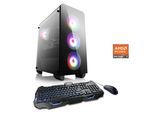 CSL Gaming-PC "Theseus V24627", schwarz, Microsoft Windows 11 Home (64 Bit), 32 GB RAM 1.000 GB SSD, Desktop-PCs