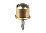 BS Rollen Kugelrolle E35.024 Stahl verzinkt, Durchmesser 24 mm)