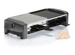 PRINCESS Raclette "Grill und Stone 8er", schwarz, Raclettes, Raclette
