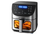 Steinborg 4in1 Heißluftfritteuse 8L 12 automatische Programme 1700W
