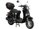 Alpha Motors Motorroller Venus 50 ccm 45 km/h EURO 5 schwarz inkl. Topcase