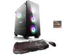 CSL Gaming-PC "Theseus V24600", schwarz, Microsoft Windows 11 Home (64 Bit), 64 GB RAM 2.000 GB SSD, Desktop-PCs