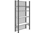 Gitter-Seitenwand, H 2278 x T 800 mm