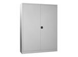 STIER Flügeltürenschrank, 1950x1500x400 mm, 4 Böden verzinkt, RAL 7035 (906953)