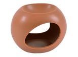Homea Duftkamin Teelicht/Wachs 11/13 cm , Terracotta , Keramik , 9x11x13 cm , Dekoration, Raumdüfte