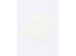 Betttuch WÄSCHEPUR Gr. 1, beige (champagner), B:100cm L:200cm, Jersey, 97% Baumwolle, 3% Elasthan, Bettlaken