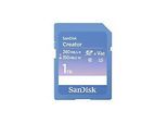SanDisk Creator - Flash-Speicherkarte - 1 TB - Video Class V60 / UHS-II U3 / Class10 - SDXC UHS-II