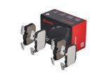 BREMBO Bremsbelagsatz, Scheibenbremse vorne rechts links mit Ausgleichsgewichten für BMW 34106866072 34116866072 34106799805 P 06 088