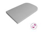 Babybay Matratzenbezug , Grau , Textil , 89x10x140 cm , Schlafen, Babytextil-Kollektionen