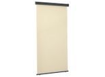 vidaXL Balkon-Seitenmarkise 125x250 cm Creme