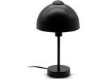 B.K.LICHT Tischleuchte "BK_TL1529 Retro Tischlampe, E14 Fassung, Matt-Schwarz", schwarz, 1, Ø 18cm H: 32cm, 1 Stk., Leuchten, Nachttischlampe, Bettlampe, Kabelschalter, Ohne Leuchtmittel(max. 25W), Tischleuchte