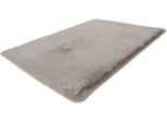 Badematte KAYOOM "Rabbit", grau (hellgrau), H:22mm, Polyester, Badematten, Badematte, weiche Kaninchenfell Haptik, Badezimmer, Kinderzimmer, Schlafzimmer