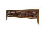 Beeteinfassung , Naturfarben , Holz , Weide , 100x25x36 cm , Freizeit & Co, Haus & Garten