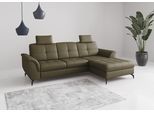 Ecksofa SIT & MORE "Zora", olive, B:262cm H:92cm T:164cm, Sofas, Ecksofa