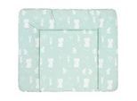 Avelia Wickelauflage , Mintgrün , Kunststoff , Füllung: Vlies , 85x75 cm , Textiles Vertrauen - Oeko-Tex®, Made in Germany , schadstoffgeprüft, abwischbar , Schlafen, Babytextil-Kollektionen