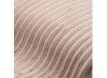 Fellimitat mit Rippen, leinen, 2,5 cm breite Rippe