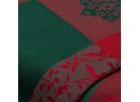 Jacquard "Weihnachts-Patch", rot-color