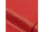 Dekostoff mit Glitzer, rot/gold