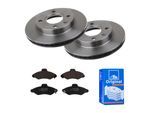 ATE Bremsensatz, Scheibenbremse 142021866 Vorderachse belüftet 239mm 20mm für Ford