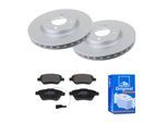 ATE Bremsensatz, Scheibenbremse 142022088 Vorderachse belüftet 257mm 22mm für Peugeot Citroën Fiat