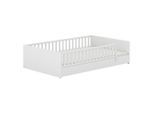 Paidi Bodenbett Little Flo, Weiß, 120x200 cm, Blauer Engel, in verschiedenen Größen erhältlich, Farben bodentiefer Einstieg, Kinder- & Jugendzimmer, Kindermöbel, Kinderbetten, Bodenbetten