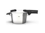 Fissler Schnellkochtopf Vitaquick® , Silber , Metall , 3.5 L , Druckregelventil, Druckanzeige , Kochen, Töpfe, Schnellkochtöpfe
