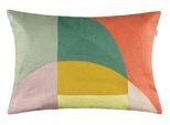 Dekokissen "Paint", bunt (multi, gemustert), B:58cm L:38cm, Mischgewebe, SCHÖNER WOHNEN-KOLLEKTION, Dekokissen_Sitzkissen_Kissenhüllen, aus hochwertigen Naturfasern, vollflächig bestickt