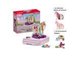 Schleich Pferde Styling Station 42617 + 2x Wechsel Mähnen & 2x Accessoires