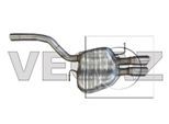 VEGAZ Endschalldämpfer vs493 für VW