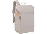 Lässig Wickelrucksack , Beige , Textil , 15x46x34 cm , Baby on Tour, Kinderwagen, Wickeltaschen & Wickelrucksäcke