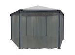 Pavillonseitenteil PALRAM - CANOPIA "für Pavillon ROMA HEXAGONAL", grau, B:232cm, Polyester, Pavillonseitenteile