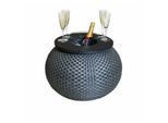 COOTAB COOLER TABLE 3-in-1 Loungetisch mit Acryl-Kühler Milano 40 cm