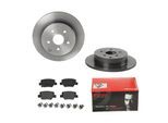 BREMBO Bremsensatz, Scheibenbremse 142056065 Hinterachse voll 297mm 11mm für TOYOTA