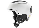 Uvex - Resolution Mips - Skihelm Gr 52-55 cm weiß/grau